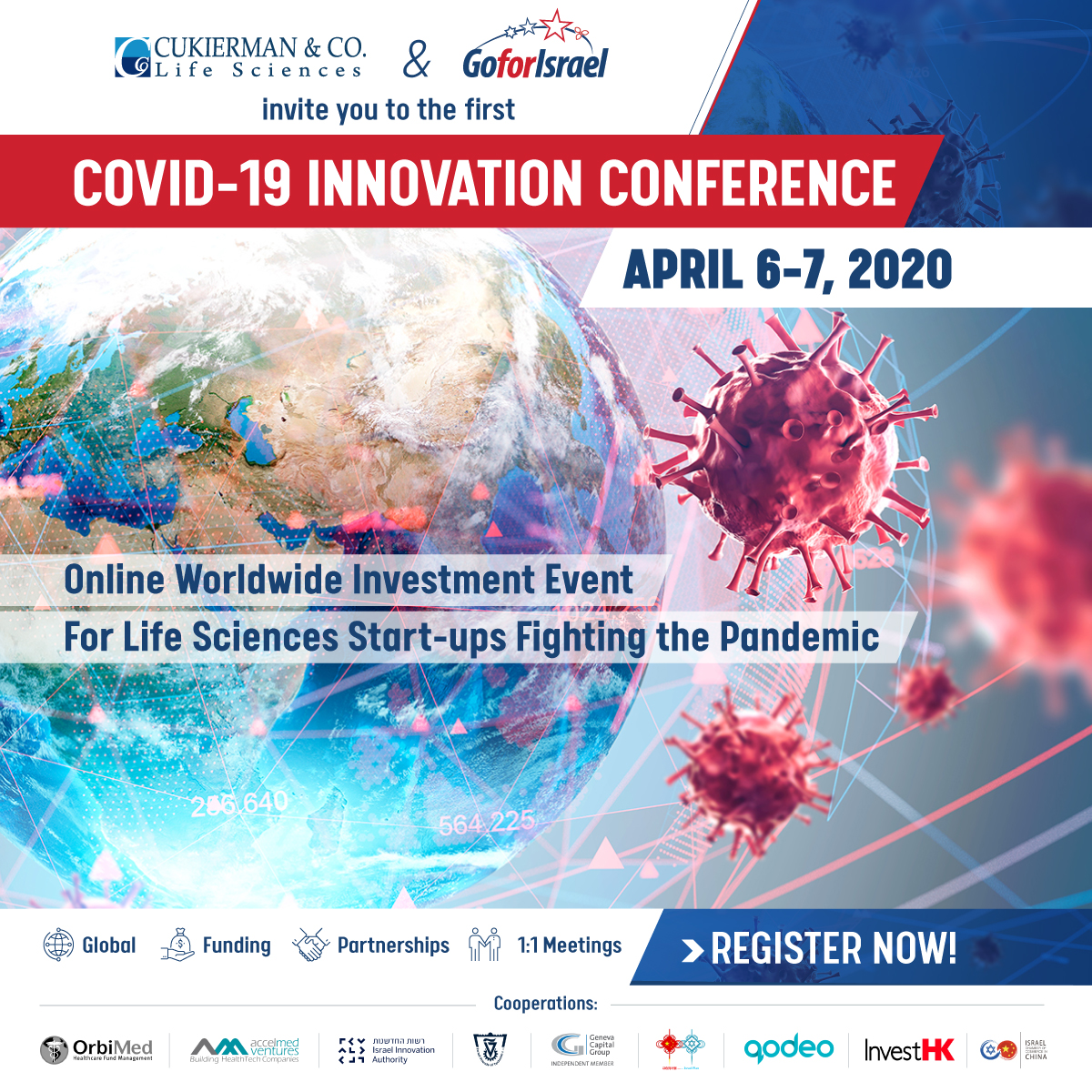 Covid-19 Innovation Conference - Worldwide Online Investment Event